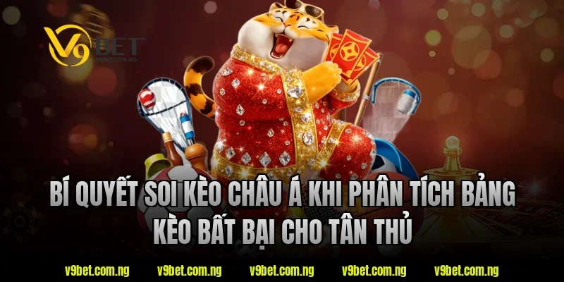 Cách Soi Kèo Châu Á Chuẩn Xác Cùng Chuyên Gia V9bet 2 Bí quyết soi kèo châu á khi phân tích bảng kèo bất bại cho tân thủ V9bet