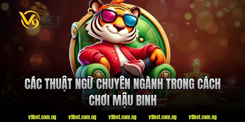 Cách Chơi Mậu Binh V9bet Là Gì? Tìm Hiểu Luật Chơi Chuẩn 3 Các thuật ngữ chuyên ngành trong cách chơi mậu binh tại V9bet