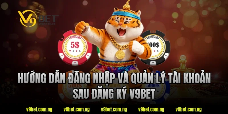 Đăng Ký V9BET 2 Hướng dẫn đăng nhập và quản lý tài khoản sau đăng ký v9bet